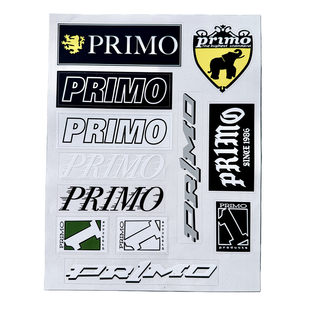PRIMO Sticker Sheet – 8 x 11 (Heritage Collection)